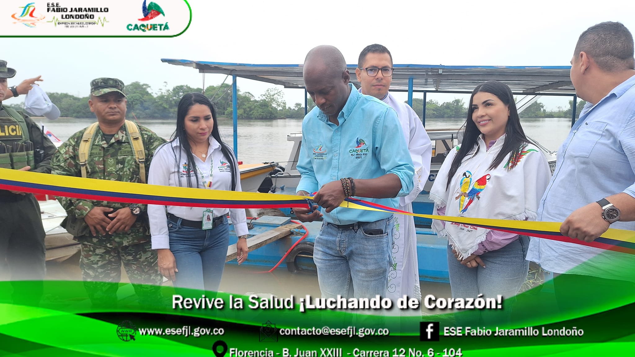 Nuevo Avance en Salud para los Caqueteños: Ambulancia Fluvial de Alta Tecnología Mejora la Atención en San Antonio de Getuchá y Milán, Caquetá