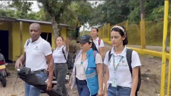 Acompañamos la operación del Equipo Básico de Salud de la ESE Fabio Jaramillo Londoño en el resguardo indígena de Aguas Negras