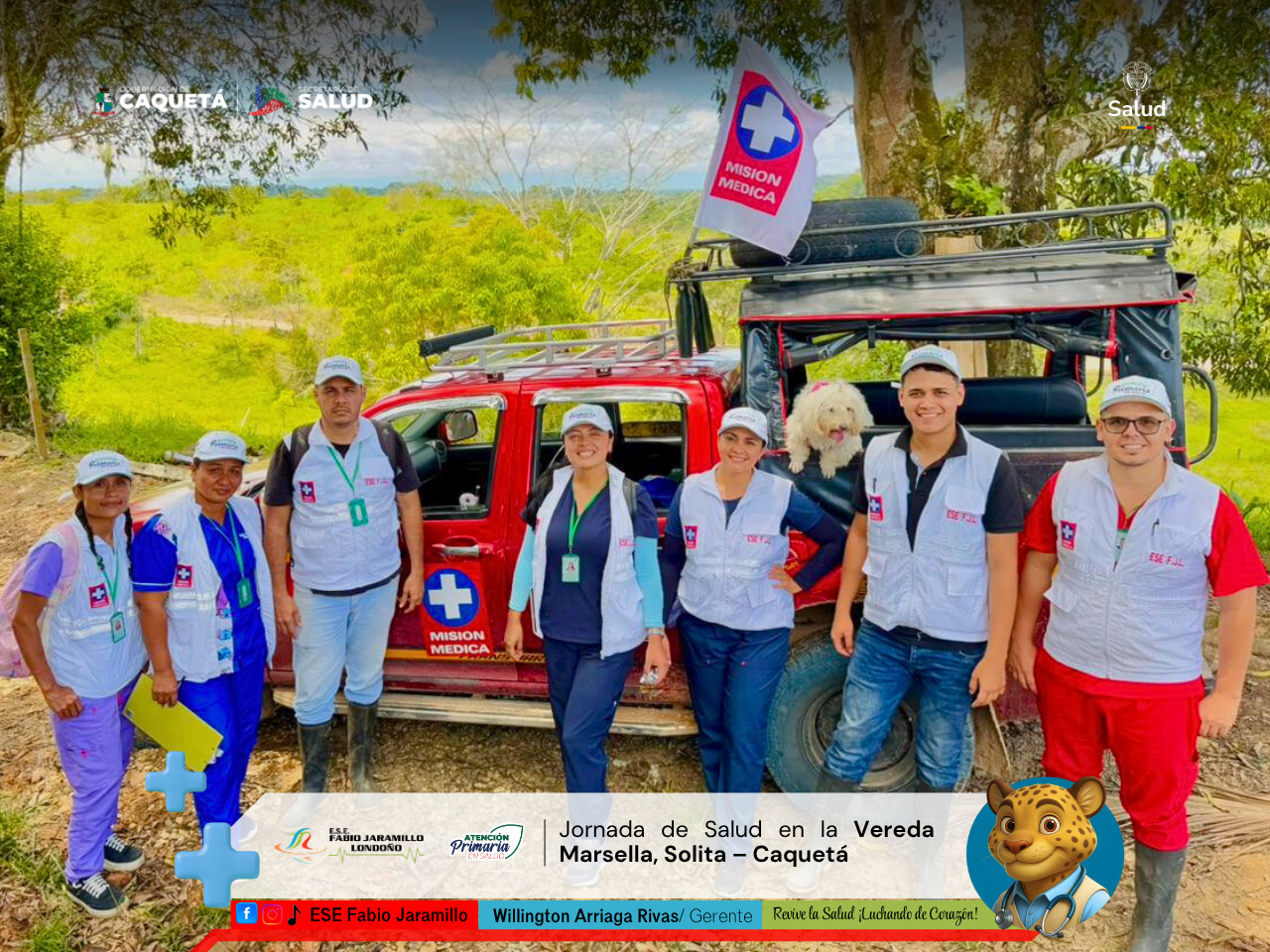 Jornada de Salud en la Vereda Marsella, Solita Caquetá