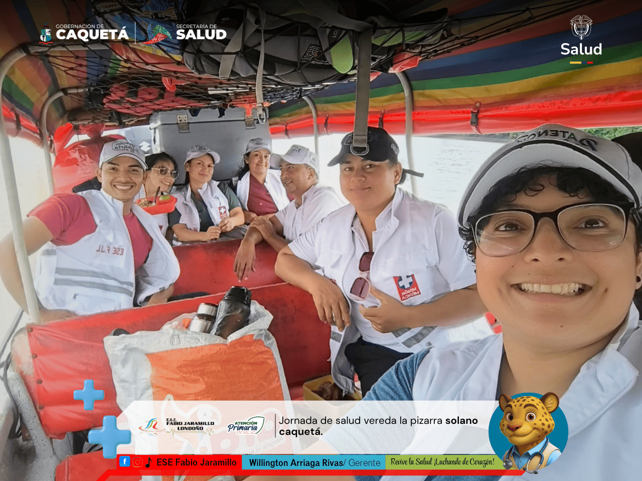 Jornada de Salud Vereda la Pizarra – Solano Caquetá