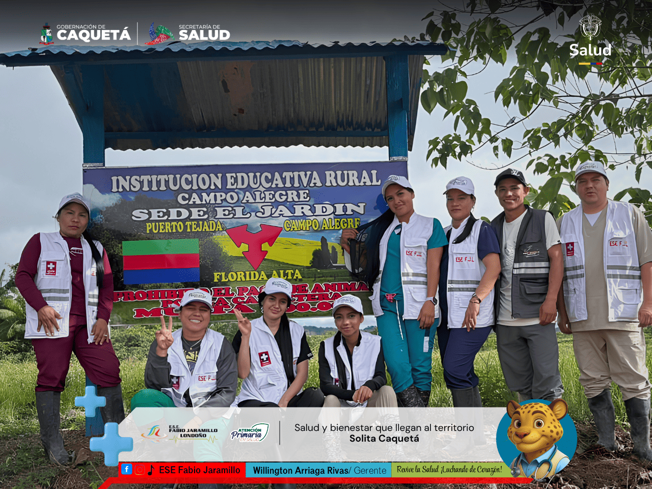 La salud llega donde más se necesita – Solano Caquetá