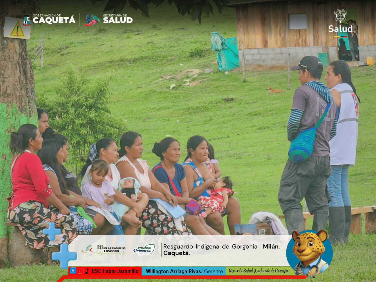 Resguardo Indígena de Gorgonia – Milán, Caquetá