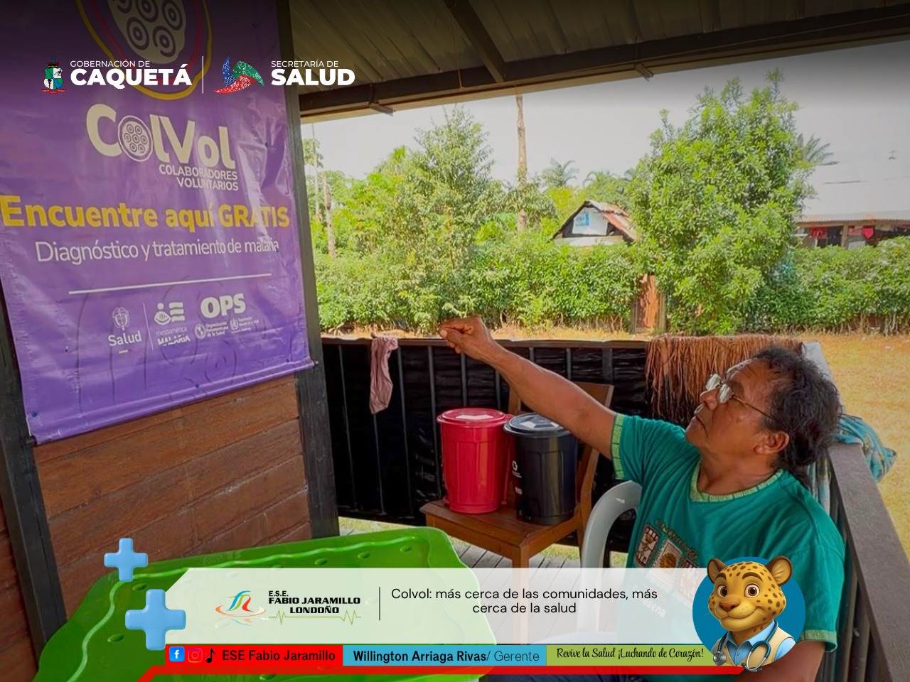 Colvol: Más cerca de las comunidades, más cerca de la salud