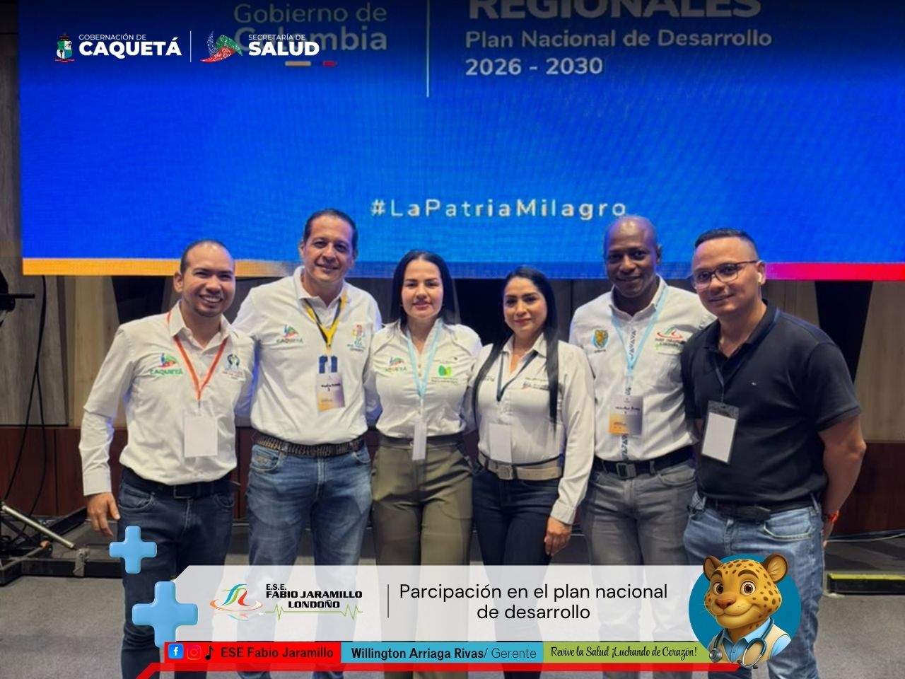 Participación en el plan nacional de desarrollo